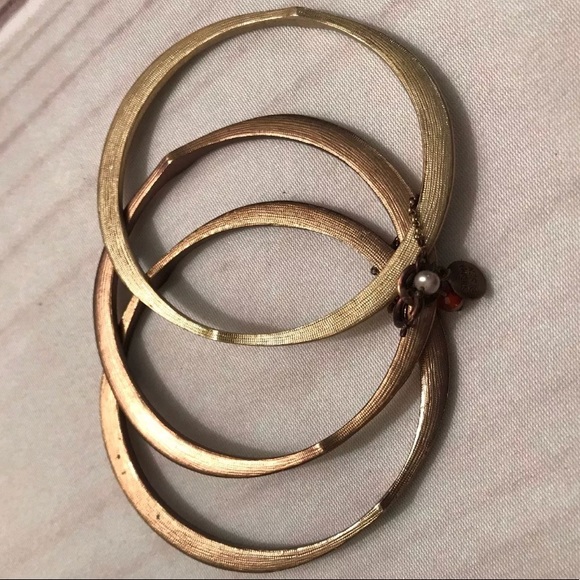 🔥⚡️BOGO SALE⚡️🔥 Sigrid Olsen 3 Metal Bracelets - Picture 2 of 7
